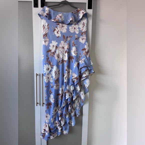 Abercrombie & Fitch Blue Floral Maxi Dress - Picture 1 of 4